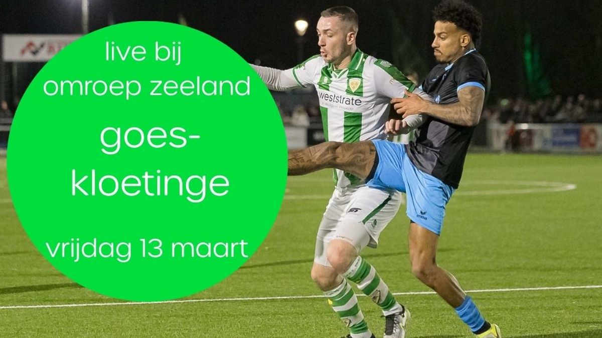 Kijk hier de wedstrijd tussen GOES en Kloetinge terug