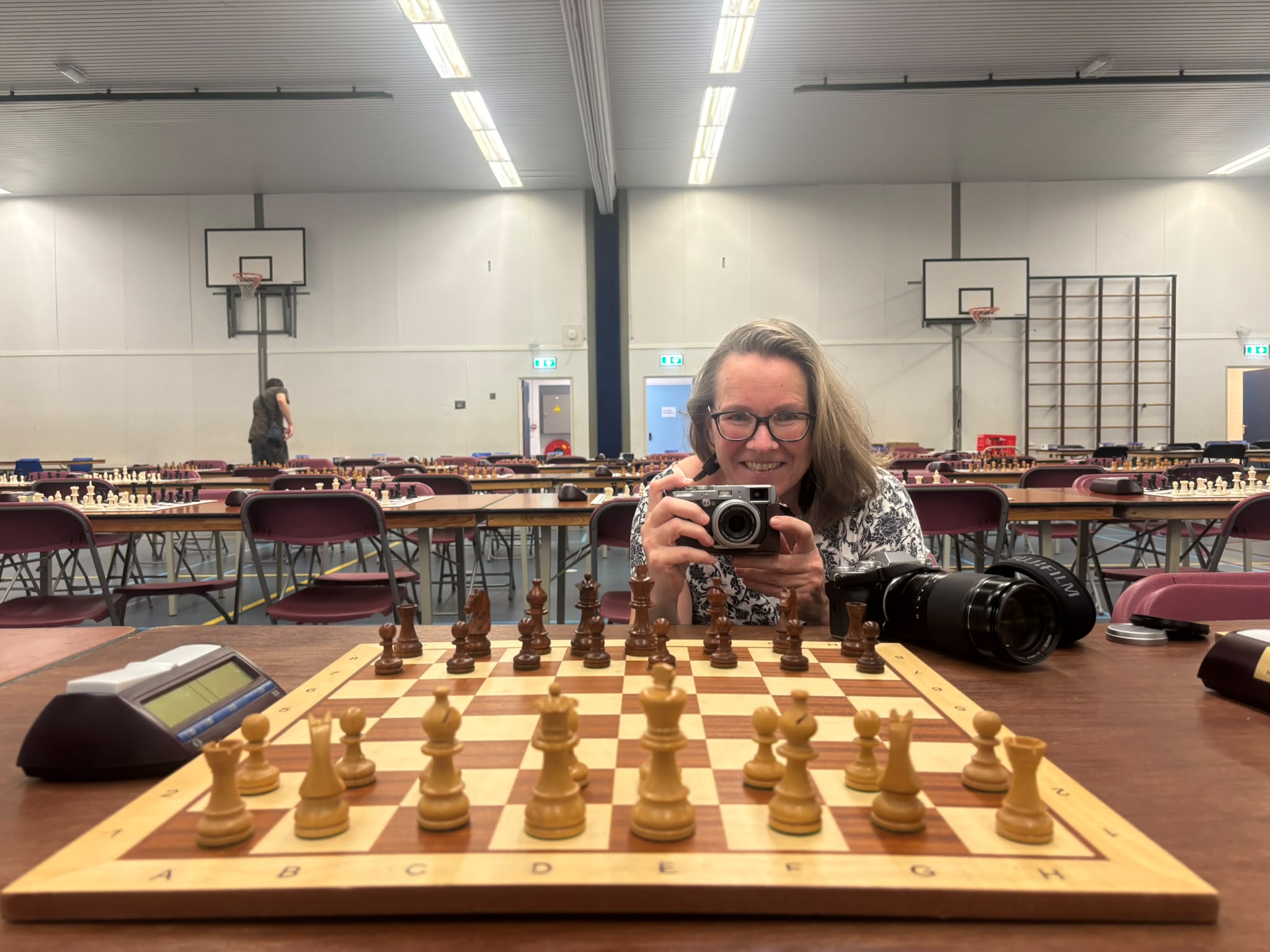 Sportfotograaf Tina Rouwendal: 'Ik wil het liefst in het schaakbord kruipen'