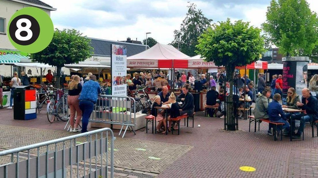 De markt in Winterswijk.