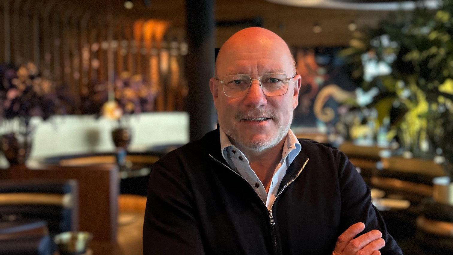 Bjorn van Dijl in zijn restaurant Kita in Hendrik-Ido-Ambacht