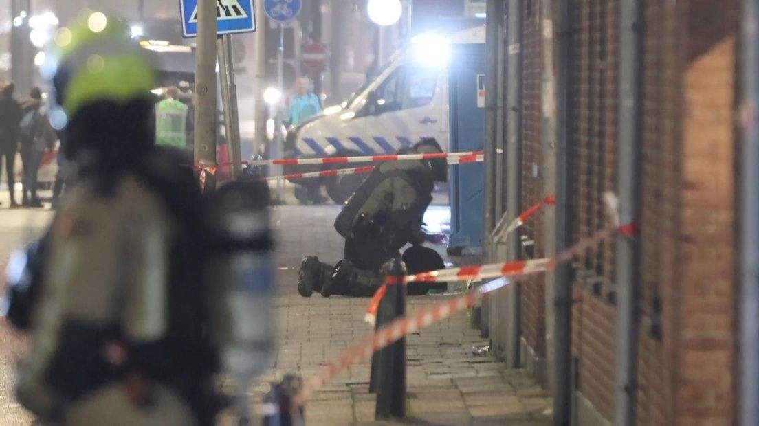 Mogelijk explosief bij Surinaams afhaalrestaurant