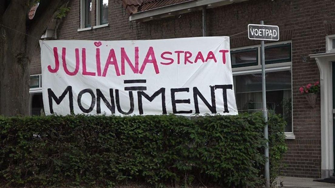 Eind juni hing de Julianastraat in Wageningen vol spandoeken, de wens van bewoners wordt nu mogelijk werkelijkheid.