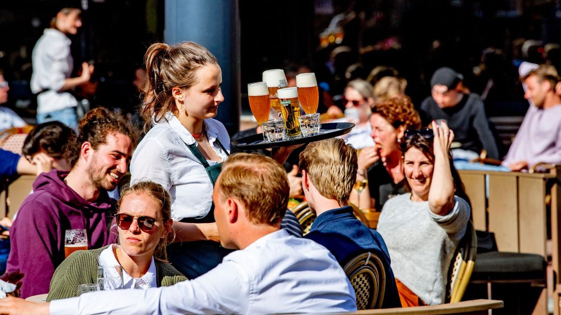 De temperatuur kan oplopen tot 21 graden