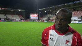 Kongolo blij met driepunter FC Emmen: 'Dit soort overwinningen gewoon meenemen'