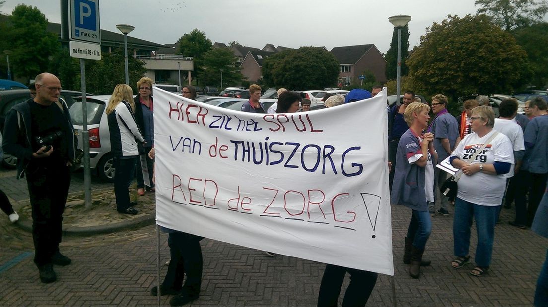 Eerder werd al actie gevoerd in Steenwijk