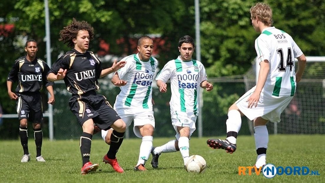 Groningen en Heerenveen speelden tegen elkaar in 2010
