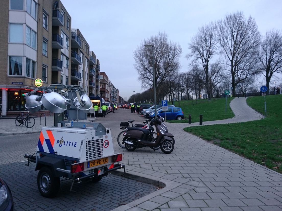 Politiecontrole in Schiedam