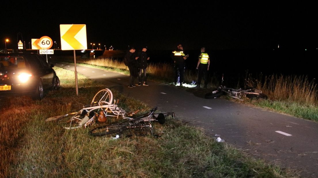 Twee gewonden bij ongeluk op de Postweg