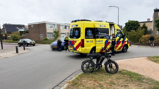 Fatbike-bestuurder belandt op voorruit na botsing met automobilist