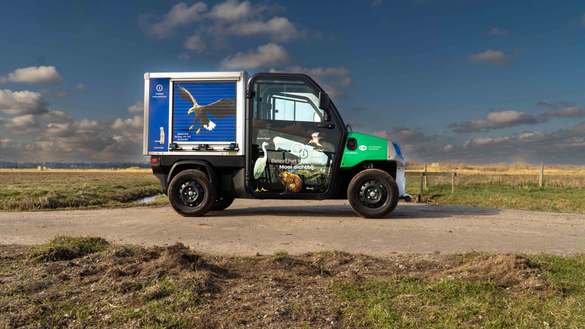 Hunzemobiel maakt natuurgebied toegankelijk voor iedereen