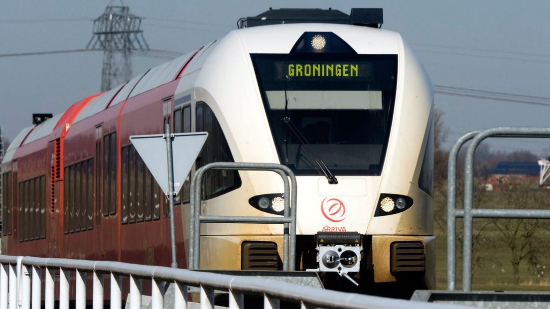 Er rijden minder treinen tussen Groningen en Zuidhorn