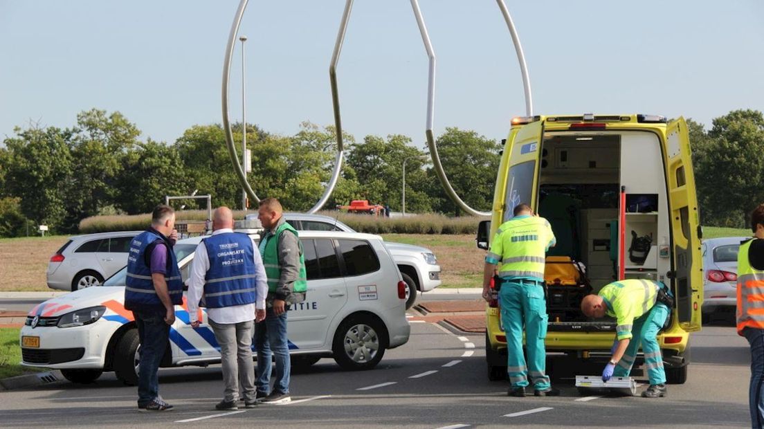 Verkeersregelaar Truckrun Rijssen gewond geraakt