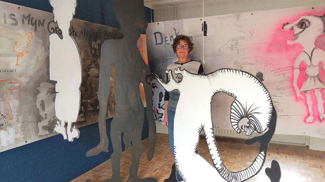 Iris sloopwoningen kunstproject