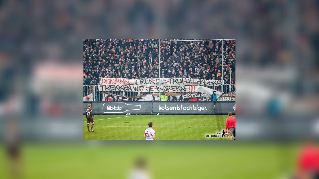 Spandoek by sportfjilden yn Dronryp