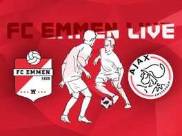 Lees terug: FC Emmen na wervelende tweede helft ruim voorbij Jong Ajax