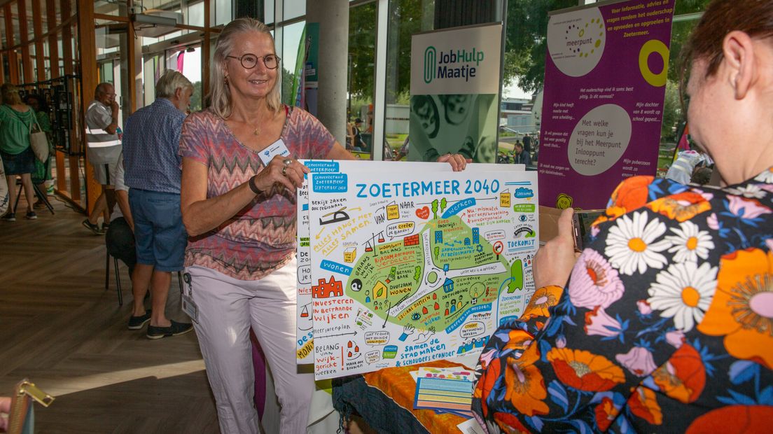 Op het stadsfestival konden Zoetermeerder zich uitspreken over de toekomst