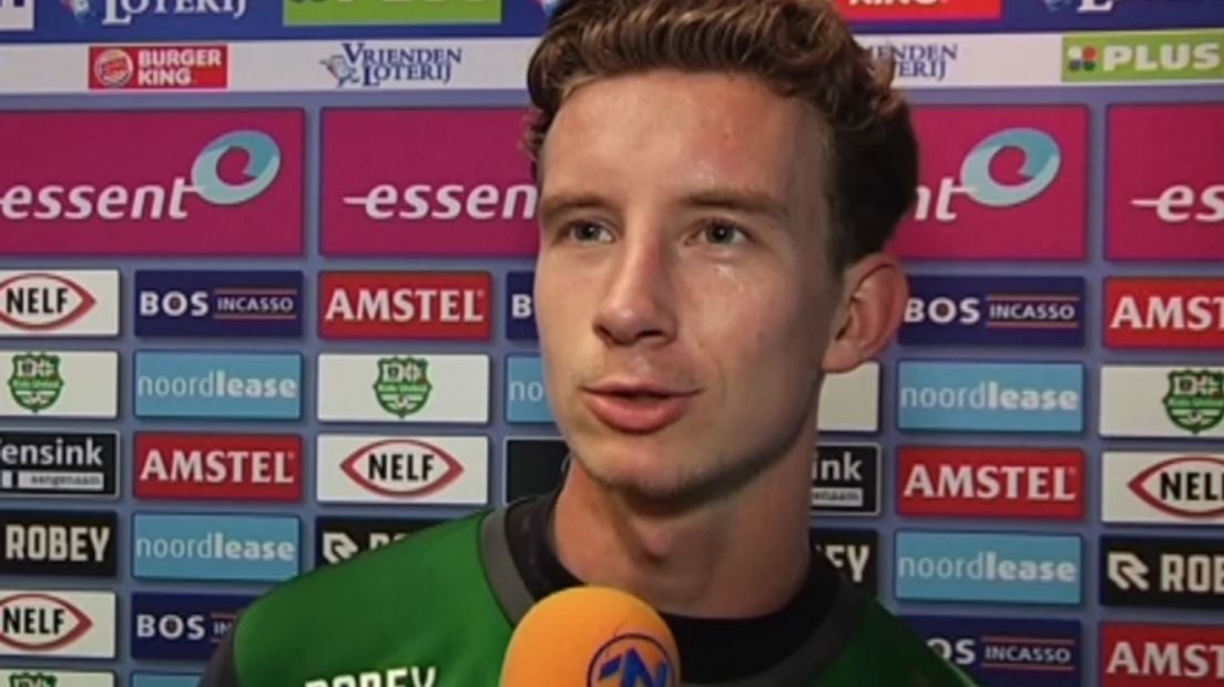 Glenn Bijl komt over van FC Groningen (Rechten: RTV Noord)