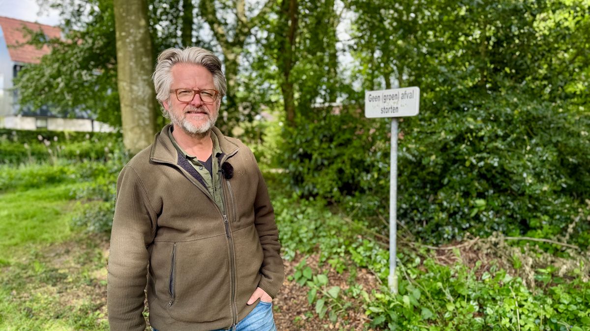 André (65) baalt van vervuiling Markiezenhofbosje: 'Gooien containers hier zo leeg'