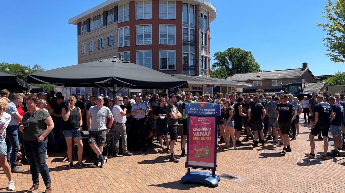 Protest in Oosterwolde