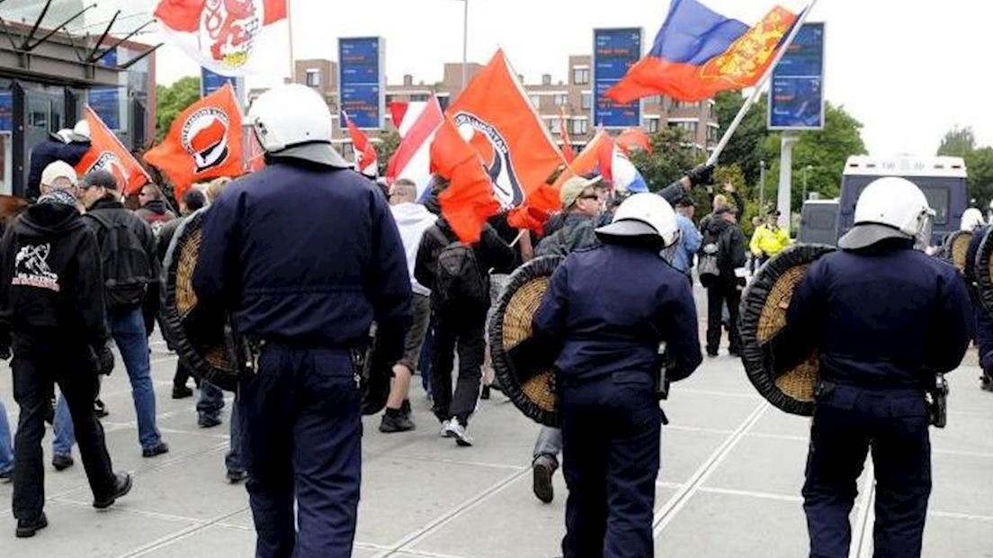 Werknemer deed mee aan demonstratie NVU