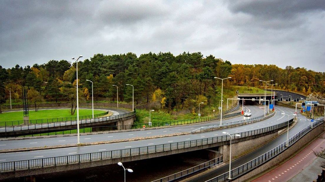 De Hubertustunnel in Den Haag