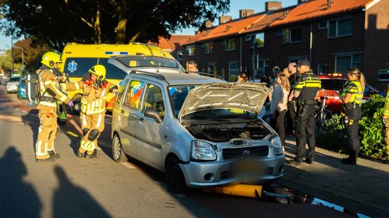 Laagstaande zon veroorzaakt ongeval
