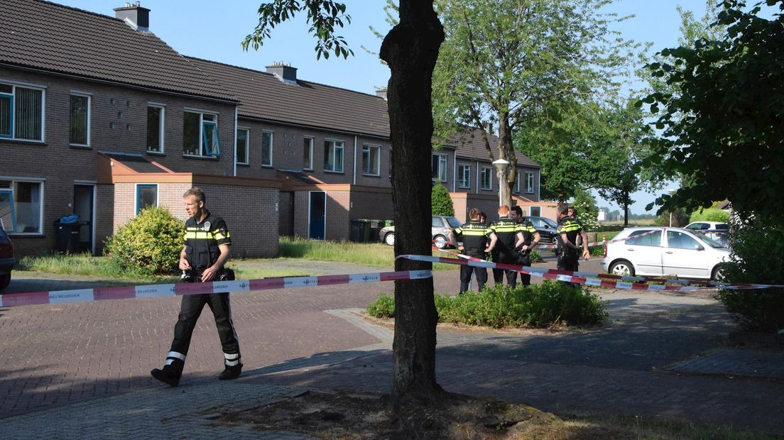 Politieagenten op de been in Hardenberg