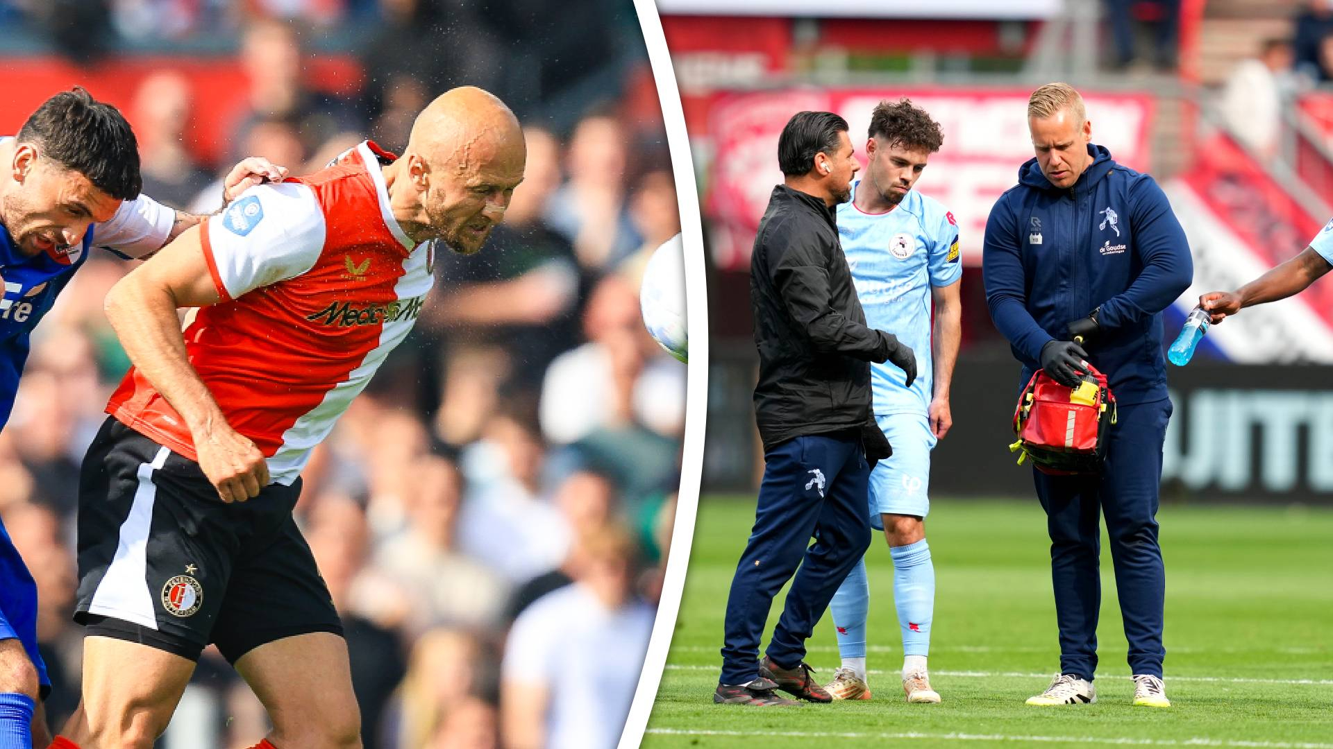 LIVE: Excelsior op gelijke hoogte met Volendam, Feyenoord kijkt nog steeds tegen achterstand aan