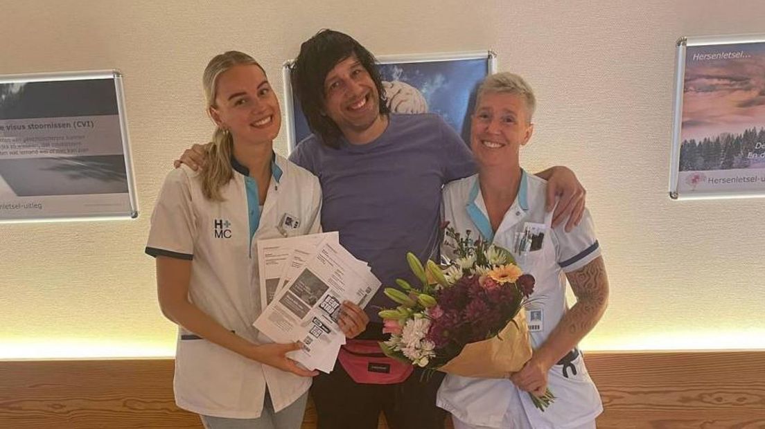 Marne bracht de tickets naar het HMC Westeinde