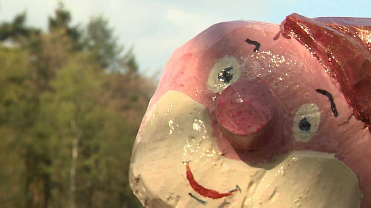 Vernielingen aan het kabouterpad van Sint Nicolaasga