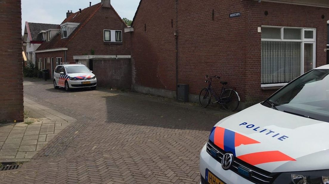 Veel politie in buurt Middenrij