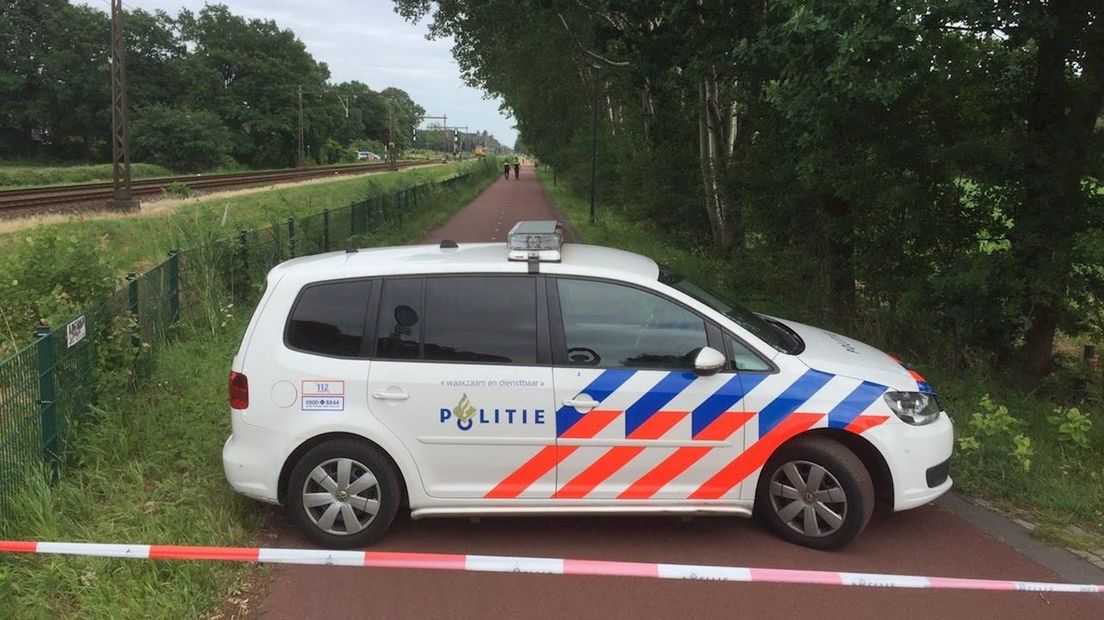 Fietssnelweg langs het spoor afgesloten