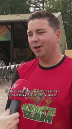 Warm in het hondenpak