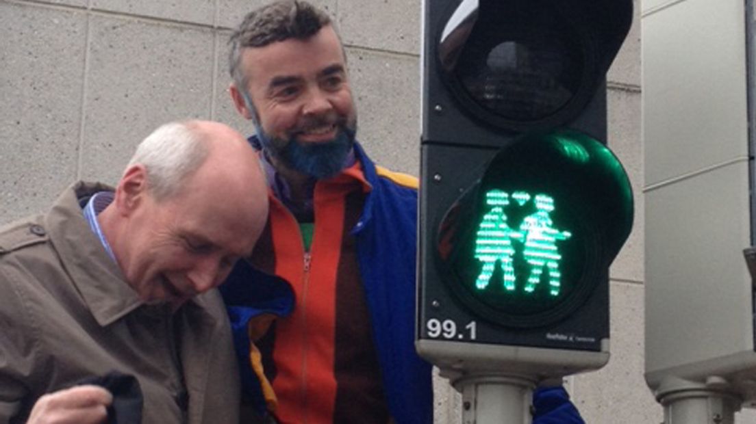 In 2016 kreeg Utrecht een homo-verkeerslicht, waarop twee figuurtjes van hetzelfde geslacht staan.