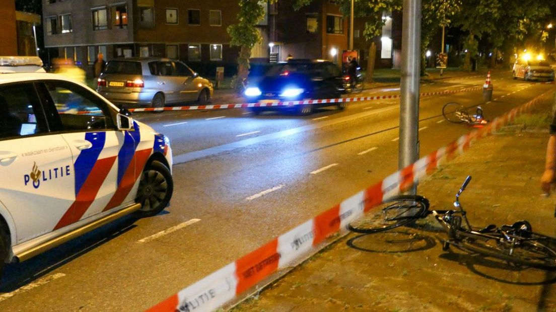 Bij de aanrijding zijn twee fietsers gewond geraakt