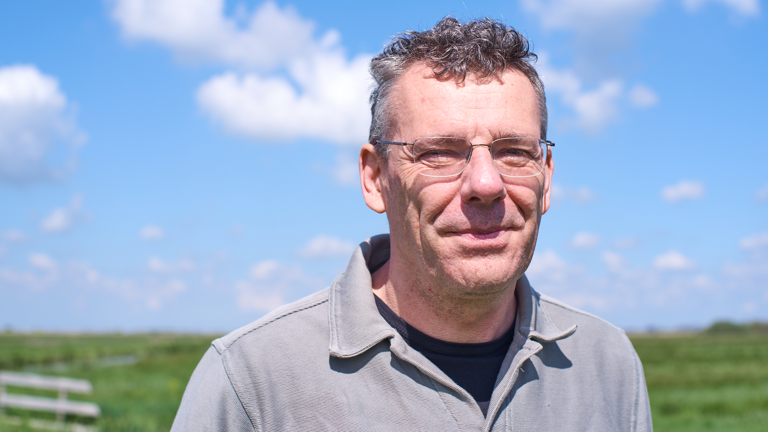 Direkteur Hans van der Werf fan de Friese Milieu Federatie