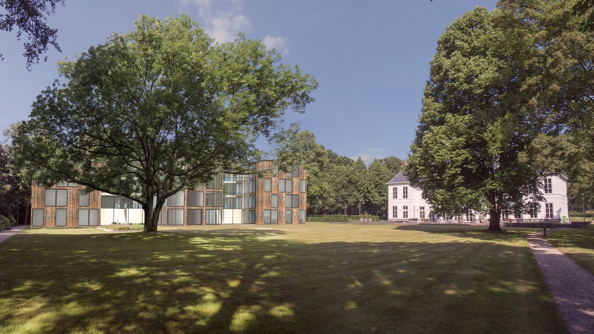 Verhuizing ambtenaren Rutte naar tuin Catshuis van de baan - Omroep West