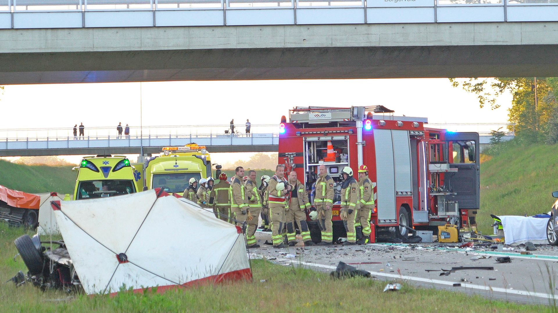 Vier Doden En Vijf Gewonden Bij Ongeluk Op De N34 Bij Borger - RTV Drenthe