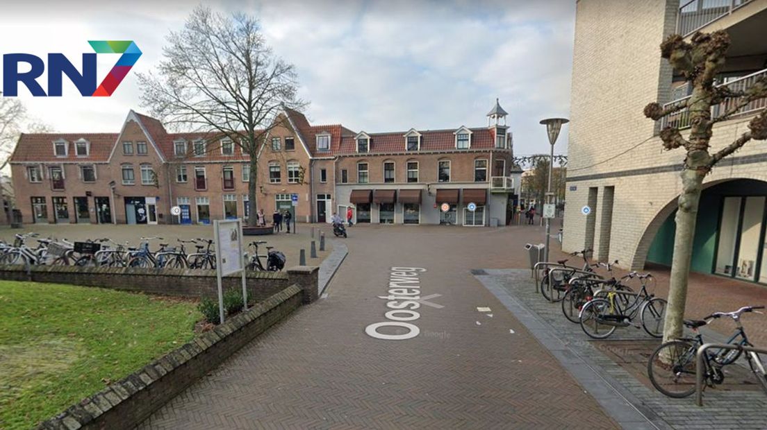 De locatie aan de Oosterweg waar cameratoezicht komt.