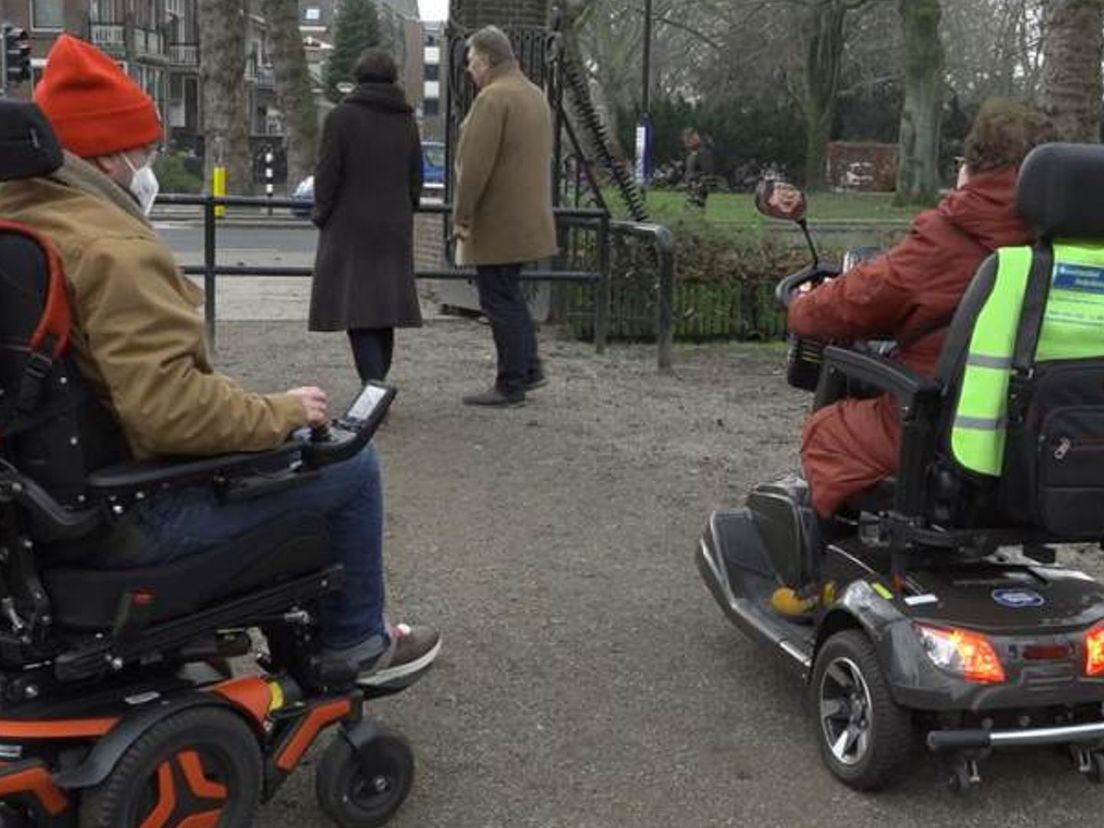 Park Merwestein 'door de ogen van' mensen in een rolstoel of scootmobiel