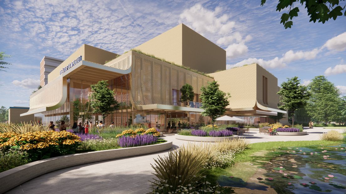 Een impressie van het nieuwe theater