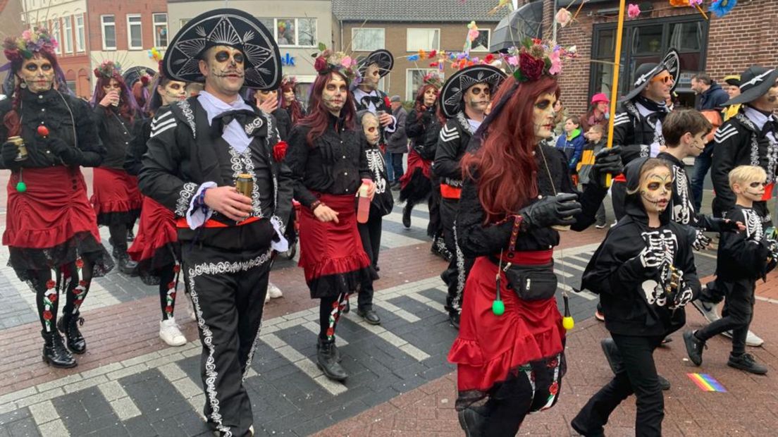 Carnavalsoptocht in Gennep.