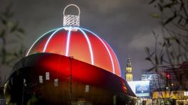 DOT Groningen ontsteekt voor de allerlaatste keer de reuzenkerstbal