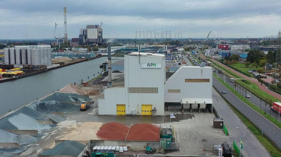 Zware industrie in Nijmegen-West
