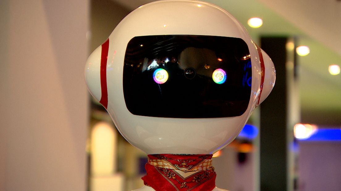 Dit restaurant in Renesse had een vooruitziende blik en kocht robots voor in de bediening