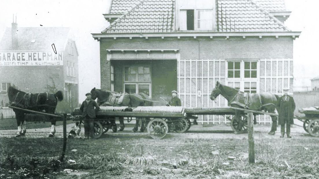 Het begin van Hoefijzerfabriek Werkman in 1909