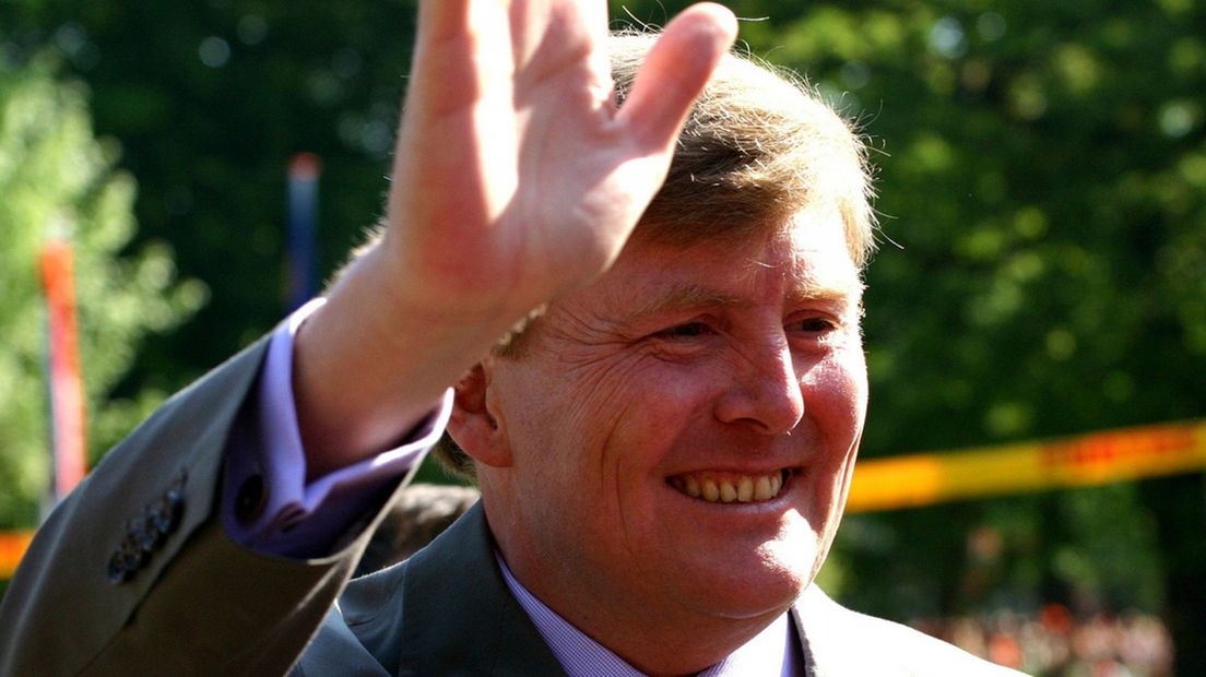 De boom zou met koning Willem-Alexander meegroeien