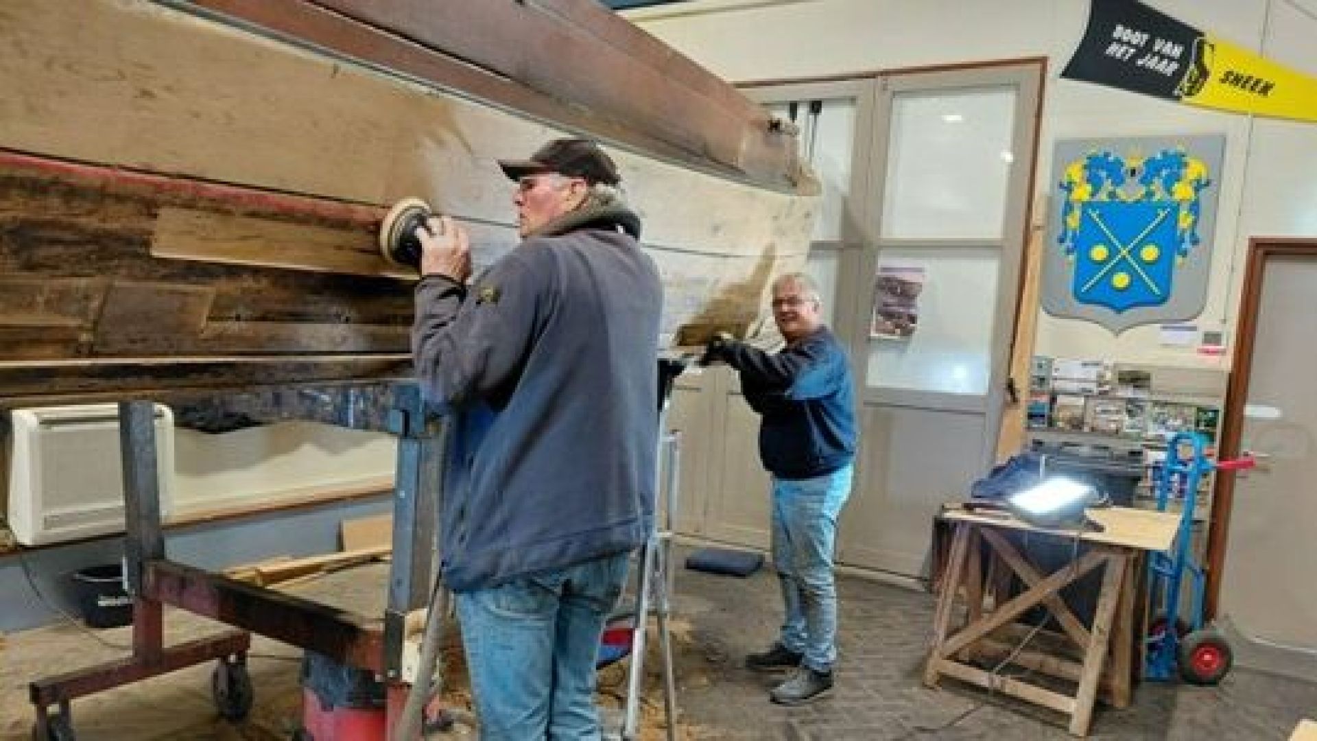 Kijkje achter de schermen van de Jappe, open dag bij Stichting Berkelzomp in Borculo.