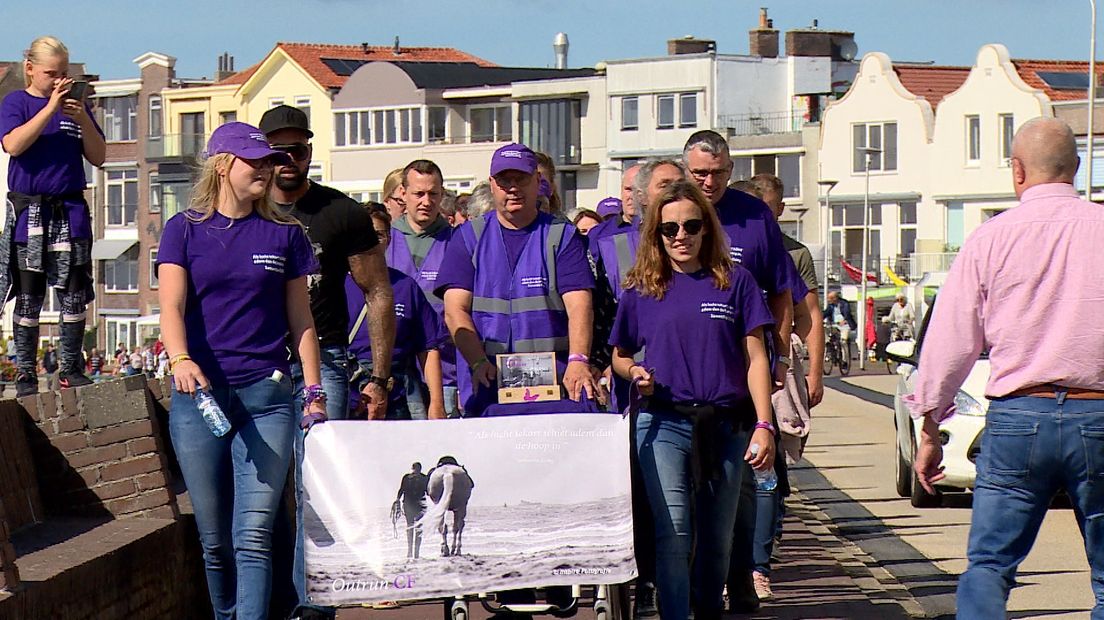 Wandelevenement voor taaislijmziekte, maar zonder organisator Samantha