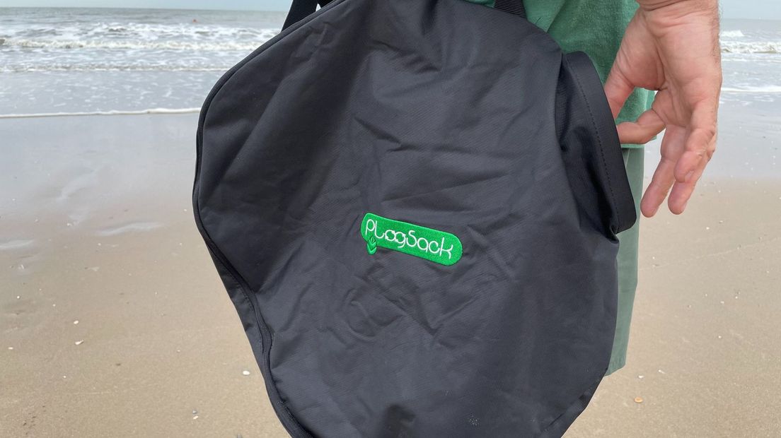De door Daan ontworpen 'Plogsack'